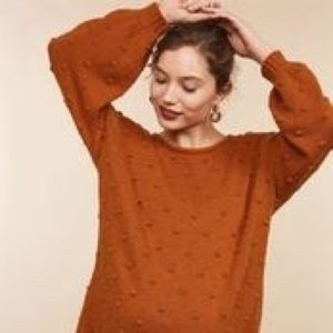 MiMi Drop Shoulder Maternity Sweater